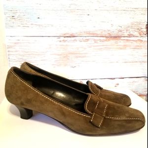 A. Giannetti Shoes Loafers Olive green Sli…